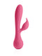 JimmyJane Glo Rabbit Heating Vibrator Pink with clitoral stimulator by Pipedream Products