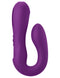 JimmyJane Reflexx Rabbit 1 Vibrator in purple with U-shape design for simultaneous G-spot and clitoris stimulation.
