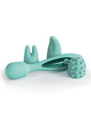 JimmyJane Canna Personal Massager with three unique attachable heads for pleasure and relaxation.