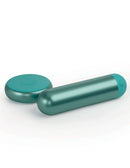 JimmyJane Mini Chroma Wireless Remote Teal Vibrator with high-performance bullet design and remote control for discreet pleasure