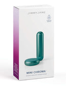 JimmyJane Mini Chroma Wireless Remote Teal Vibrator in box