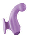 JimmyJane Curved Gripp purple vibrator with ergonomic design for G-spot and prostate stimulation from Pipedream Products.