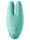 JimmyJane Form 2 Gripp 2 Prong Green Vibrator with innovative holder for easy maneuverability