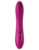 JimmyJane Solis Form 6 Vibrator with ergonomic design and smooth silicone exterior in vibrant pink color.