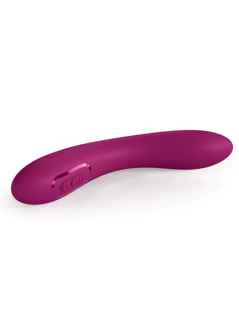 JimmyJane Solis Form 6 Vibrator with ergonomic design and smooth silicone exterior, featuring two independently controlled motors.