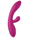 JimmyJane Rabbit Solis Vibrator in vibrant pink, designed for mind-blowing orgasms with three powerful motors and ultra-intense stimulation.