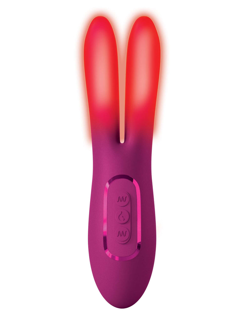 JimmyJane Ascend 2 Pro Solis Vibrator with flexible dual-ear design and sleek silicone finish