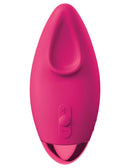 JimmyJane Form 3 Pro Pink Small Curved Vibrator, ergonomically designed for ultimate pleasure and made from soft, flexible silicone.