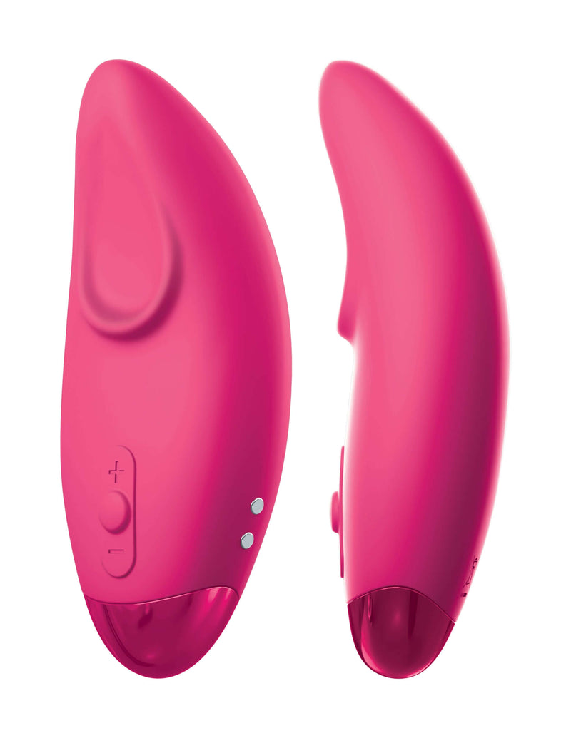 JimmyJane Form 3 Pro Pink Small Curved Vibrator, ergonomically crafted for ultimate satisfaction and intense pleasure.