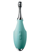 JimmyJane Focus Pro Sonic Vibrating Massager with silicone and stainless design for powerful pleasure at 31,000 VPMs.