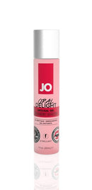 JO XTRA Silky 4 Oz Silicone Lubricant+Oral Delight Strawberry 1 Oz