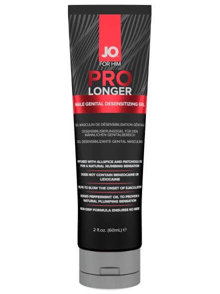 JO PROLONGER GEL DESENSITIZER BENZOCAINE FREE 2 OZ-0