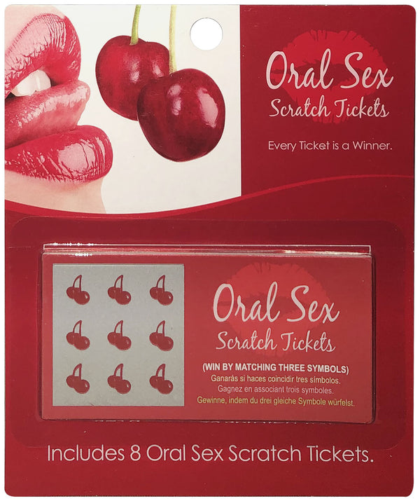 Kheper Games Oral Sex Scratch Tickets at $3.99