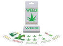 Weed Card Game by Kheper Games includes cards like Potzilla, Dandelion, and Weed Kit for a fun strategy game for adults.