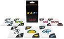 DTF Cards from Kheper Games, featuring sex emoji card designs for adult party game fun and fantasies.