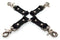 Kink Labs Bondage Basics Leather Collection Leather Hog Tie Black at $32.99