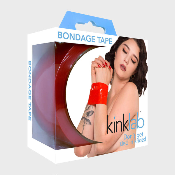 Kink Labs Bondage Tape Unisex Red at $7.99