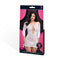 LAPDANCE LACE OFF THE SHOULDER MINI DRESS WHITE O/S-2