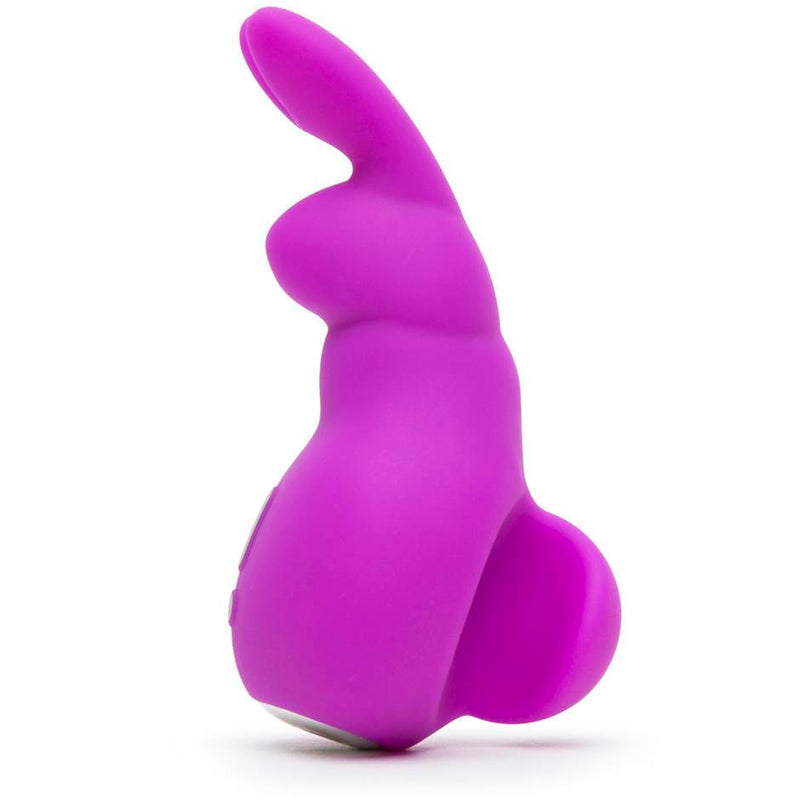 Purple Happy Rabbit Mini Ears USB Rechargeable Clitoral Vibrator with 12 Vibration Modes from Lovehoney.