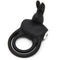 Love Honey Happy Rabbit Stimulating USB Rechargeable Cock Ring Black from Love Honey at $37.99