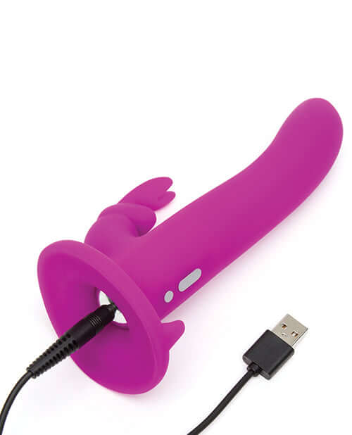 Love Honey Happy Rabbit Rechargeable Vibrating Strap On Harness Set from Love Honey at $69.99