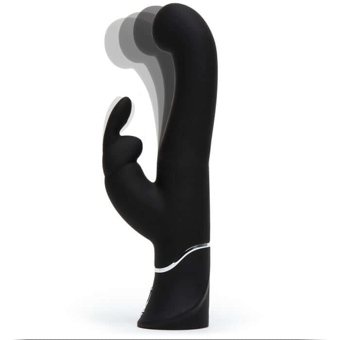 Love Honey Happy Rabbit G-Spot Stroker Rabbit Vibrator Black at $99.99