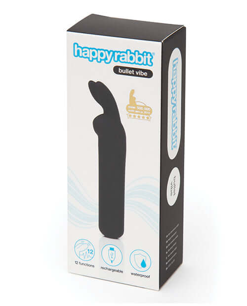 Love Honey Happy Rabbit Rabbit Ears Bullet Vibe Black at $21.99