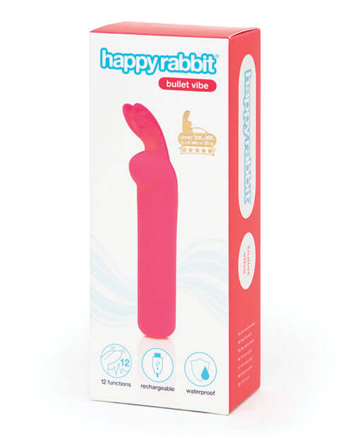 Love Honey Happy Rabbit Rabbit Ears Bullet Vibe Pink at $21.99