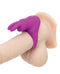 Purple Happy Rabbit Rechargeable Vibrating Cock Ring by Lovehoney designed for ultimate shared pleasure with 12 vibration modes