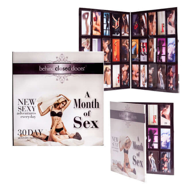 Little Genie BEHIND CLOSED DOORS MONTH OF SEX GAME FOR COUPLES at $9.99