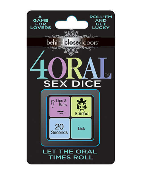 Little Genie Behind Closed Doors 4 Oral Sex Dice at $5.99