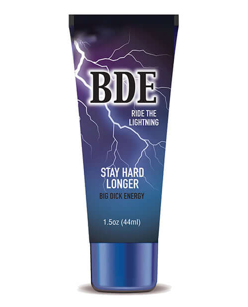Big Dick Energy Stay Hard Longer Cream 1.5 Oz with Lidocaine 5% for prolonged pleasure and endurance