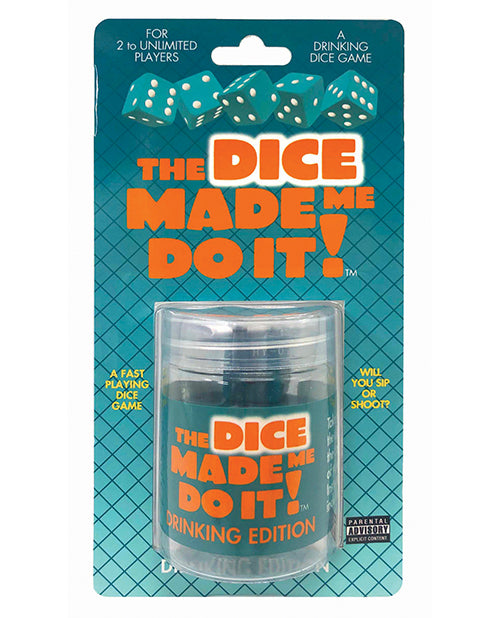 THE DICE MADE ME DO IT DRINKING EDITION-0