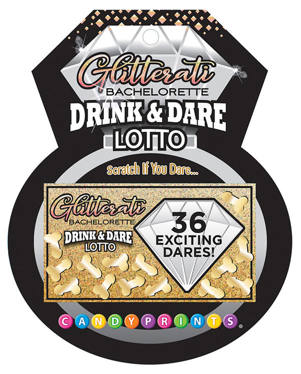 Glitterati Drink and Dare Lotto Cards