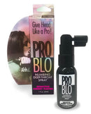 Problo Deep Throat Spray Cherry 1 Oz - Desensitizing Oral Play Enhancer with Seductive Flavor Packaging