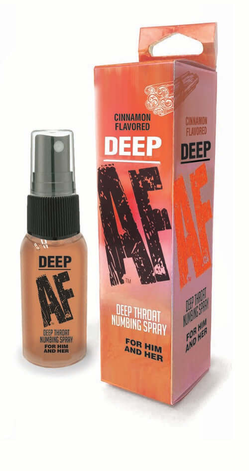 Little Genie Deep AF Numbing Throat Spray Cinnamon at $10.99