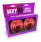 Little Genie Sexy AF Red Hearts Nipple Covers at $11.99