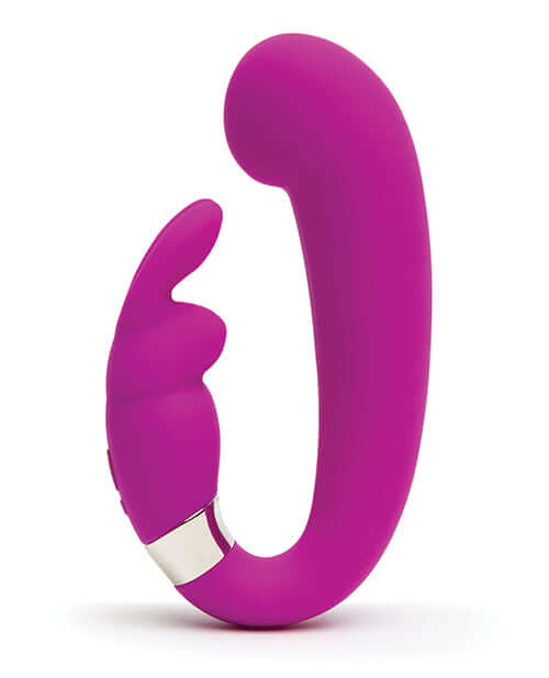 Love Honey Happy Rabbit G-Spot Clitoral Curve Vibrator Purple at $49.99