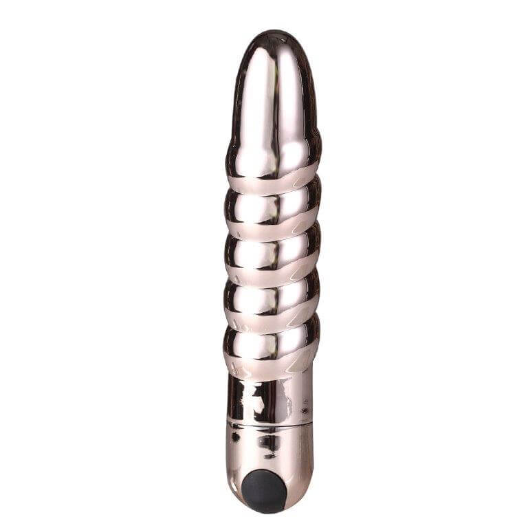 Maia Toys Lola Rose Gold Super Charged Twisty Bullet Vibrator at $19.99