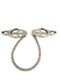 PHS INTERNATIONAL M2M Nipple Clamps Jaws with Chain Chrome at $17.99