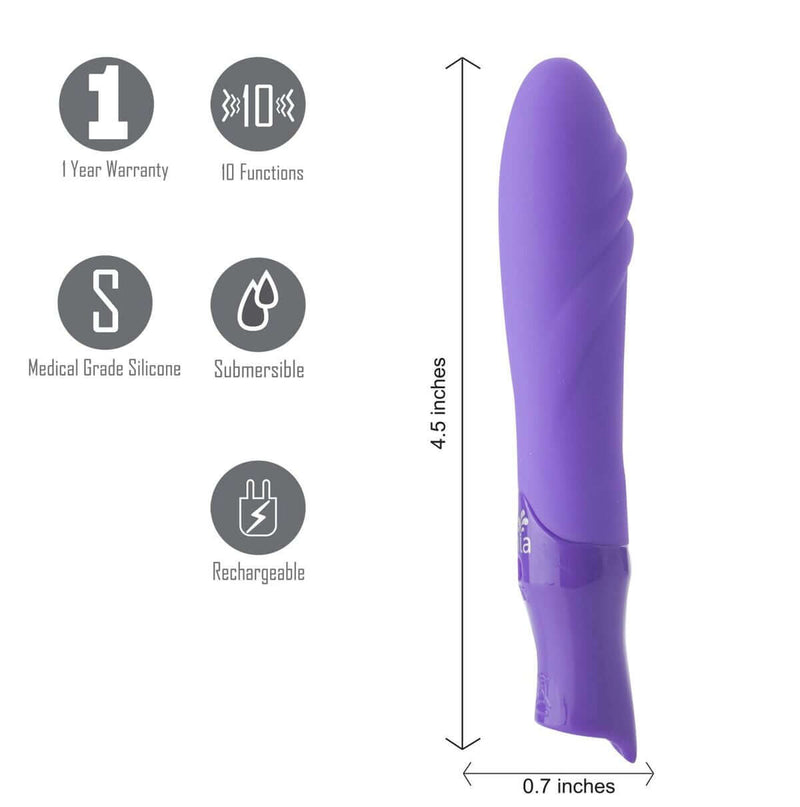 Maia Toys MARGO MAIA RECHARGEABLE SILICONE BULLET at $26.99
