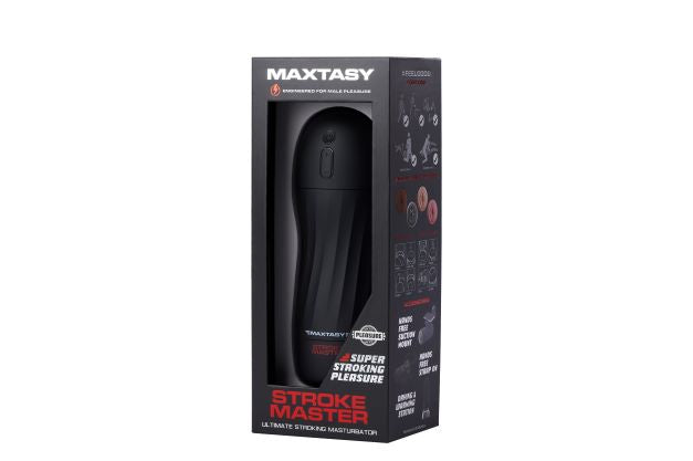 Maxtasy Stroke Master Nude - The Ultimate Male Pleasure Experience with Realistic Penetration