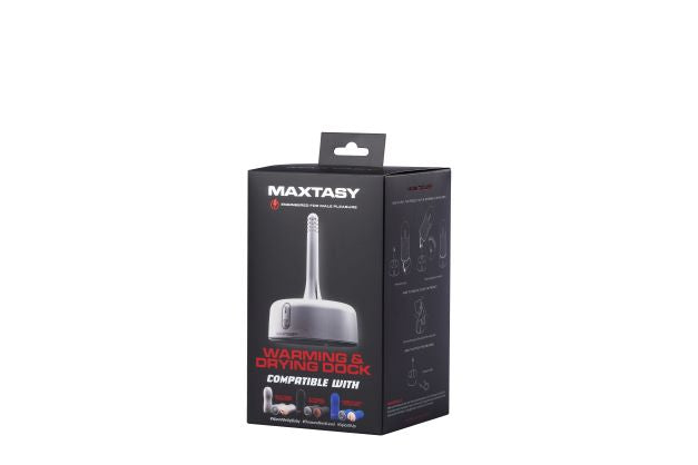 Maxtasy Warming and Drying Dock - Elevate Your Pleasure