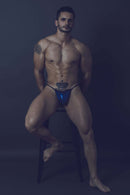 MOB MIRROR G STRING BLUE L/XL-2