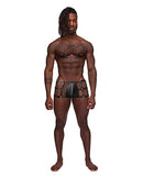 Male Power Lingerie Vulcan Studded Harness Black L/XL from Male Power Underwear