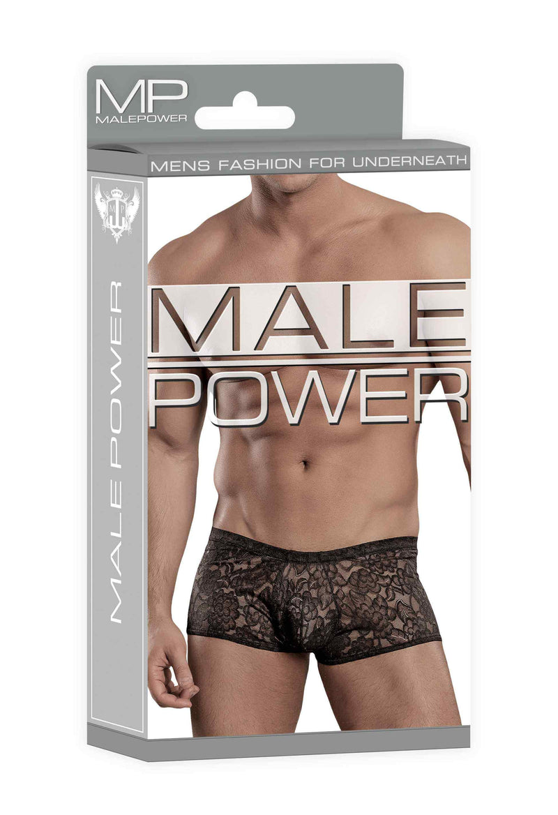 MINI SHORT STRETCH LACE BLACK SMALL-6