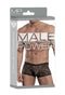 MINI SHORT STRETCH LACE BLACK XL-6