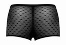 Male Power Heart Breaker Mini Shorts in Black, Extra Large: A Fashionable Choice for Special Occasions and Everyday Comfort