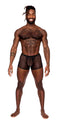 Male Power Heart Breaker Mini Shorts in Black, Extra Large: A Fashionable Choice for Special Occasions and Everyday Comfort
