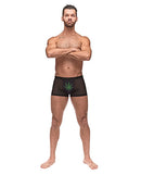 Male Power Lingerie Private Screening Pouch Shorts Pot Leaf Small at $14.99